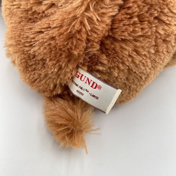 GUND Christmas Teddy Bear 15" Plush Stuffed Animal Santa Hat Scarf Tree - Picture 6 of 8